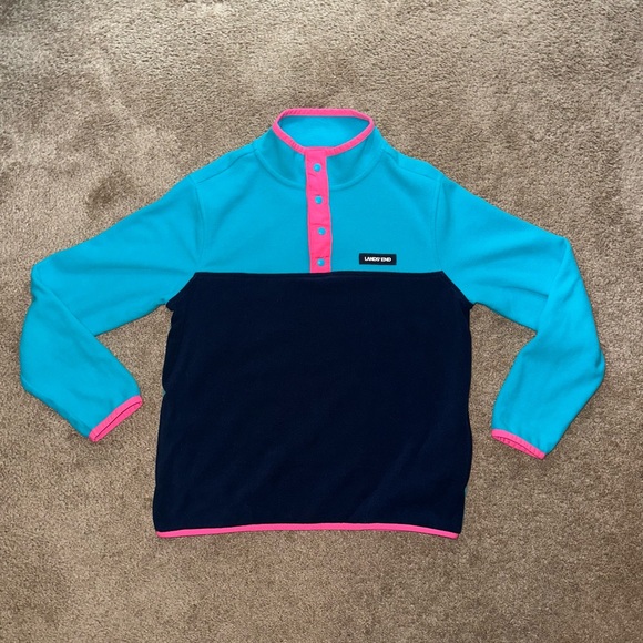 Two Lands End Fleece Sweaters - Picture 4 of 7